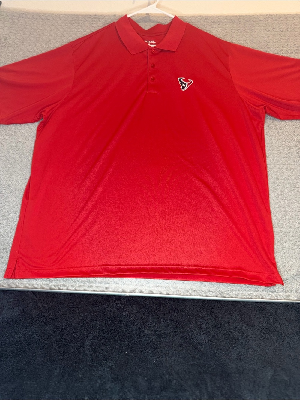 Antigua Houston Texans Red Polo Shirt